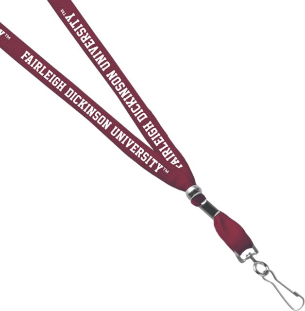 Fairleigh Dickinson University 3/8'' J Hook Lanyard