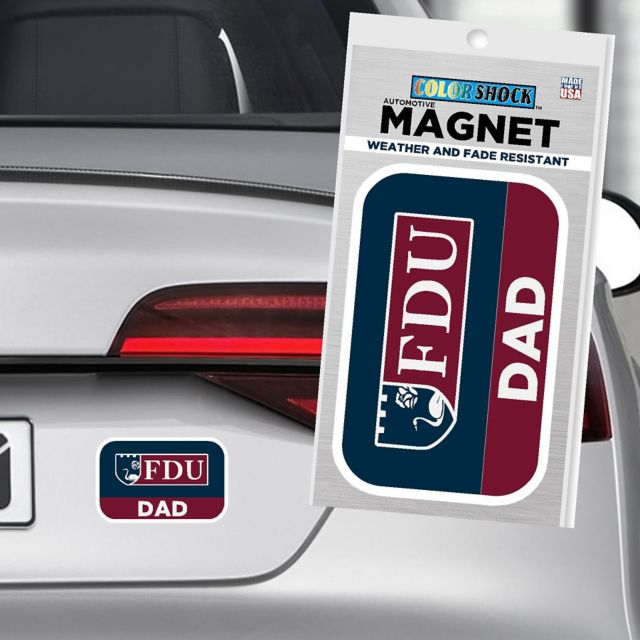 Fairleigh Dickinson University 4 x 4 Dad Magnet