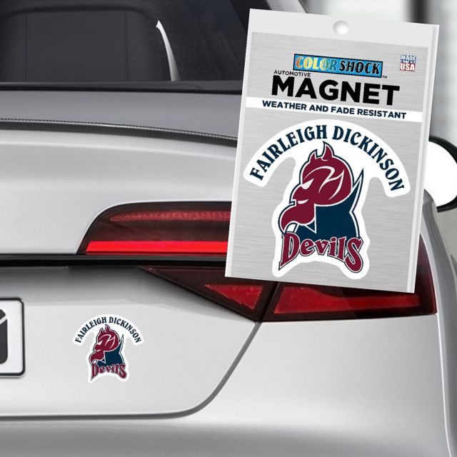 Fairleigh Dickinson University 4x4 Small Devils Magnet