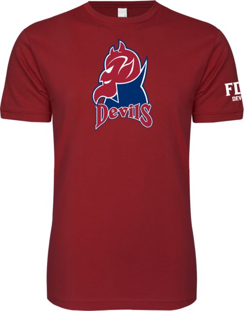 FDU Devils Next Level SoftStyle T Shirt FDU Devils Mascot - ONLINE ONLY