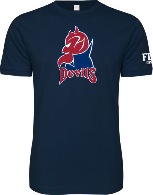 FDU Devils Next Level SoftStyle T Shirt FDU Devils Mascot - ONLINE ONLY