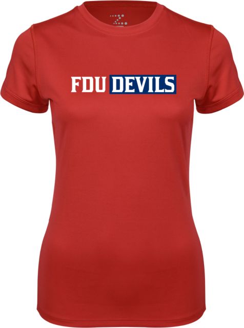 FDU Devils Ladies Syntrel Performance Tee FDU Devils  in Box - ONLINE ONLY