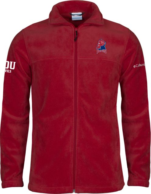 FDU Devils Columbia Full Zip Fleece Jacket FDU Devils Mascot - ONLINE ONLY