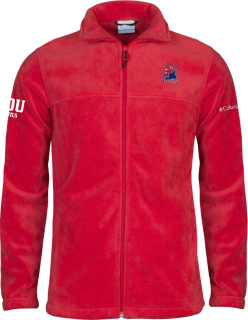 FDU Devils Columbia Full Zip Fleece Jacket FDU Devils Mascot - ONLINE ONLY