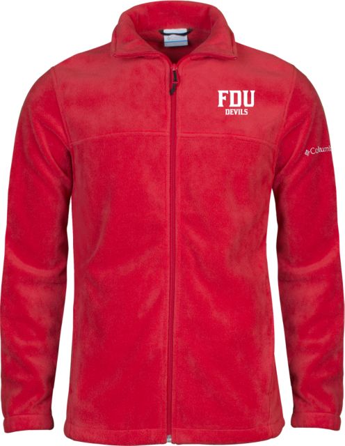 FDU Devils Columbia Full Zip Fleece Jacket FDU Devils Stacked - ONLINE ONLY