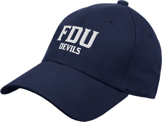 FDU Devils Heavyweight Twill Pro Style Hat FDU Devils Stacked - ONLINE ONLY
