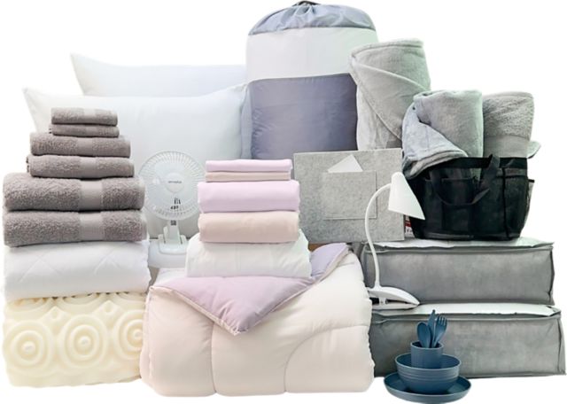 Complete 29pc Twin XL Bundle in Lavender Blush - SHIPS 8/1 FOR IN-STORE PICKUP ON FALL MOVE-IN WEEKEND.