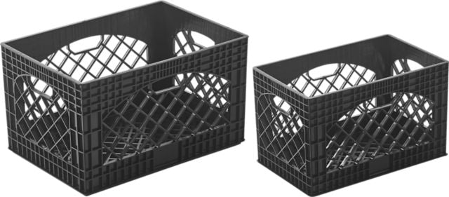 Stackable Crate Black